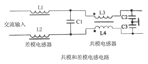 共模和差模電感電路